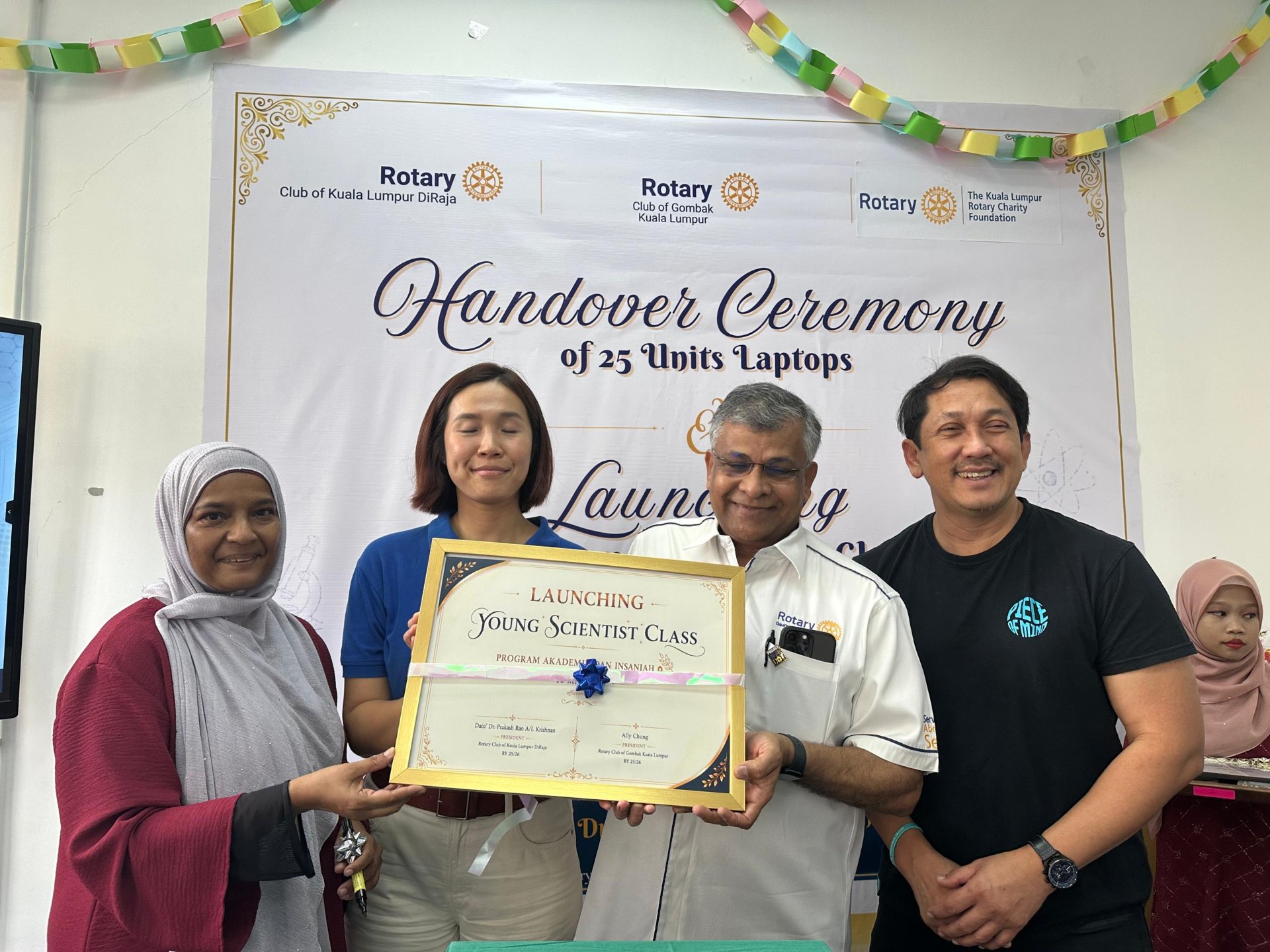Pelancaran rasmi Kelas Young Scientist