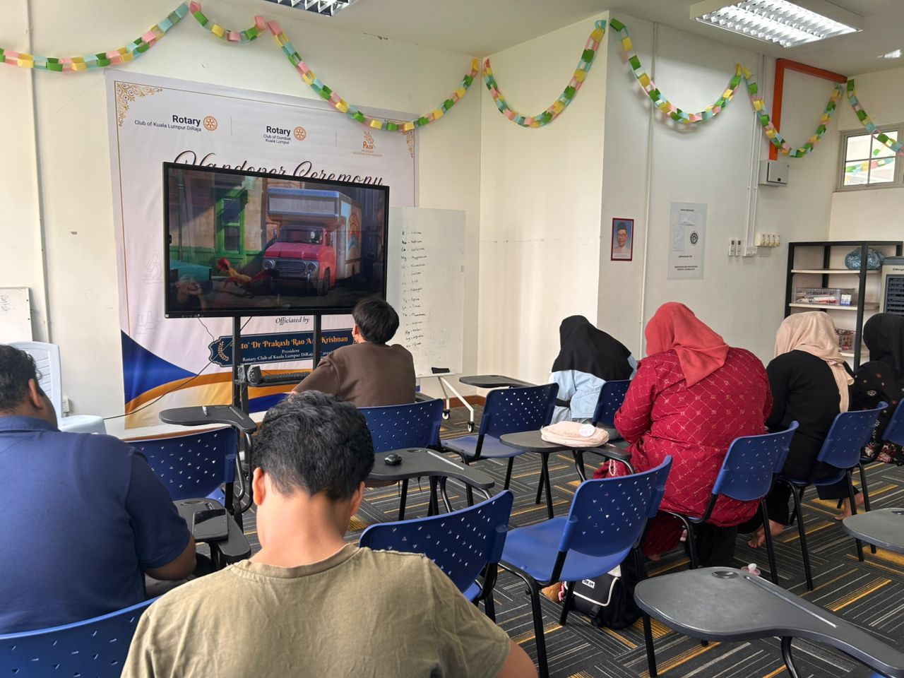 Majlis Handover Ceremony bersama Rotary