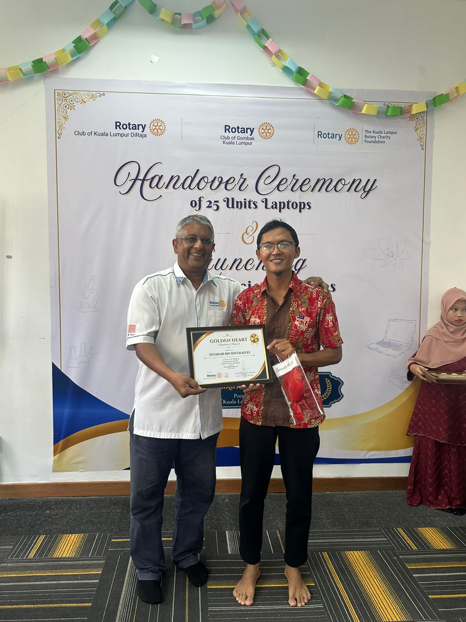 Golden Heart Volunteer Award — Zulhilmi bin Dzulkafle